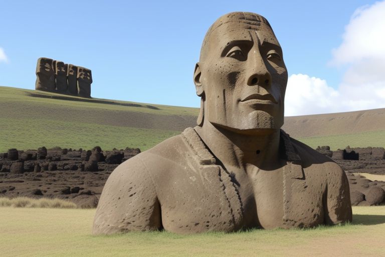Perchance AI Text-to-Image Generator 3 Moai Dwayne Johnson